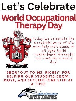World Occupational Therapy Day!